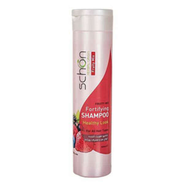 شامپو شون چند میوه تقویت کننده و مصرف روزانه schon fruity mix shampoo