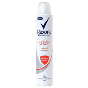 اسپری بدن پروتکشن اکتیو پلاس اورجینال رکسونا Rexona Protection Active+Original Deo Spray 200ml