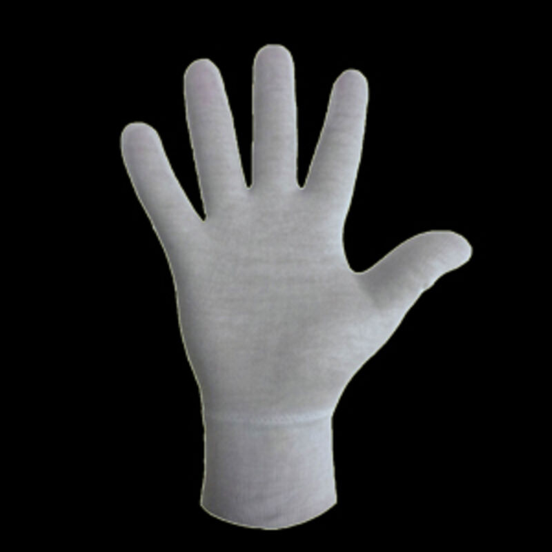 دستکش نخی  ضد حساسیت سفید سایز مدیوم Cotton gloves anti allergy medum size gallery0
