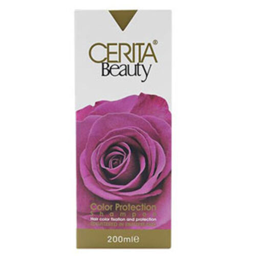 شامپو محافظ رنگ مو سریتا مناسب موهای رنگ شده 200 میل Cerita Beauty Color Protection Shampoo 200Ml