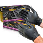 دستکش معاینه نیتریل مشکی گلوری تاچ سایز اسمال  Glory Touch Gloves Bold Size S thumb 1