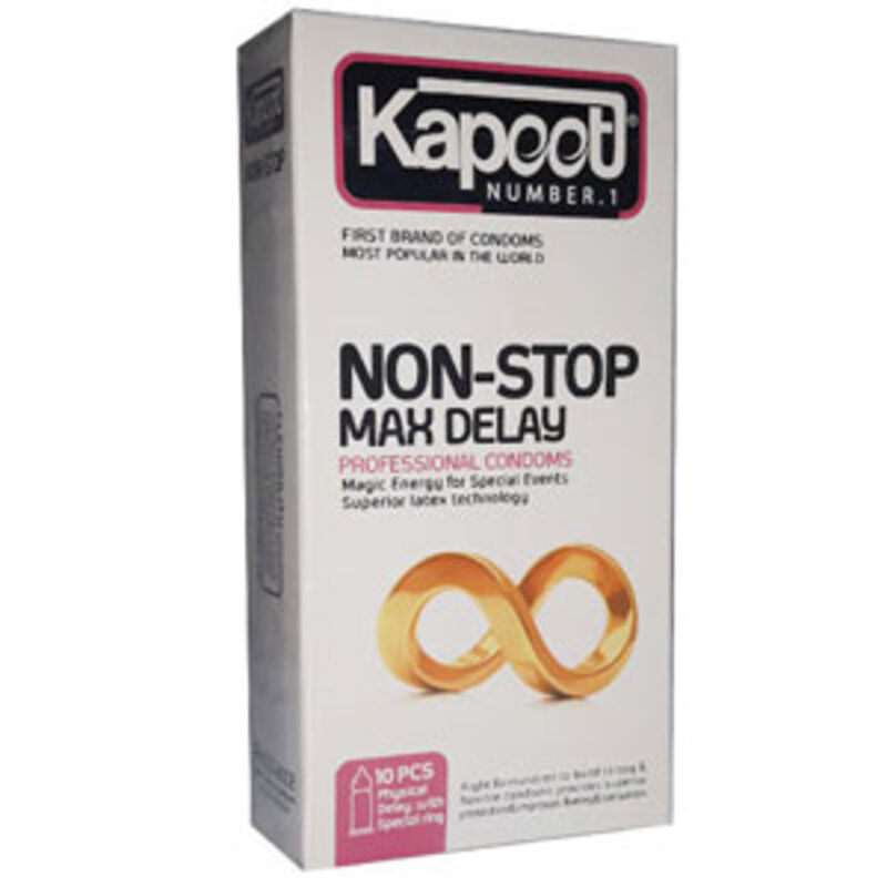 کاندوم تاخیری کاپوت مدل condom kapoot non stop max delay 10best non stop gallery0