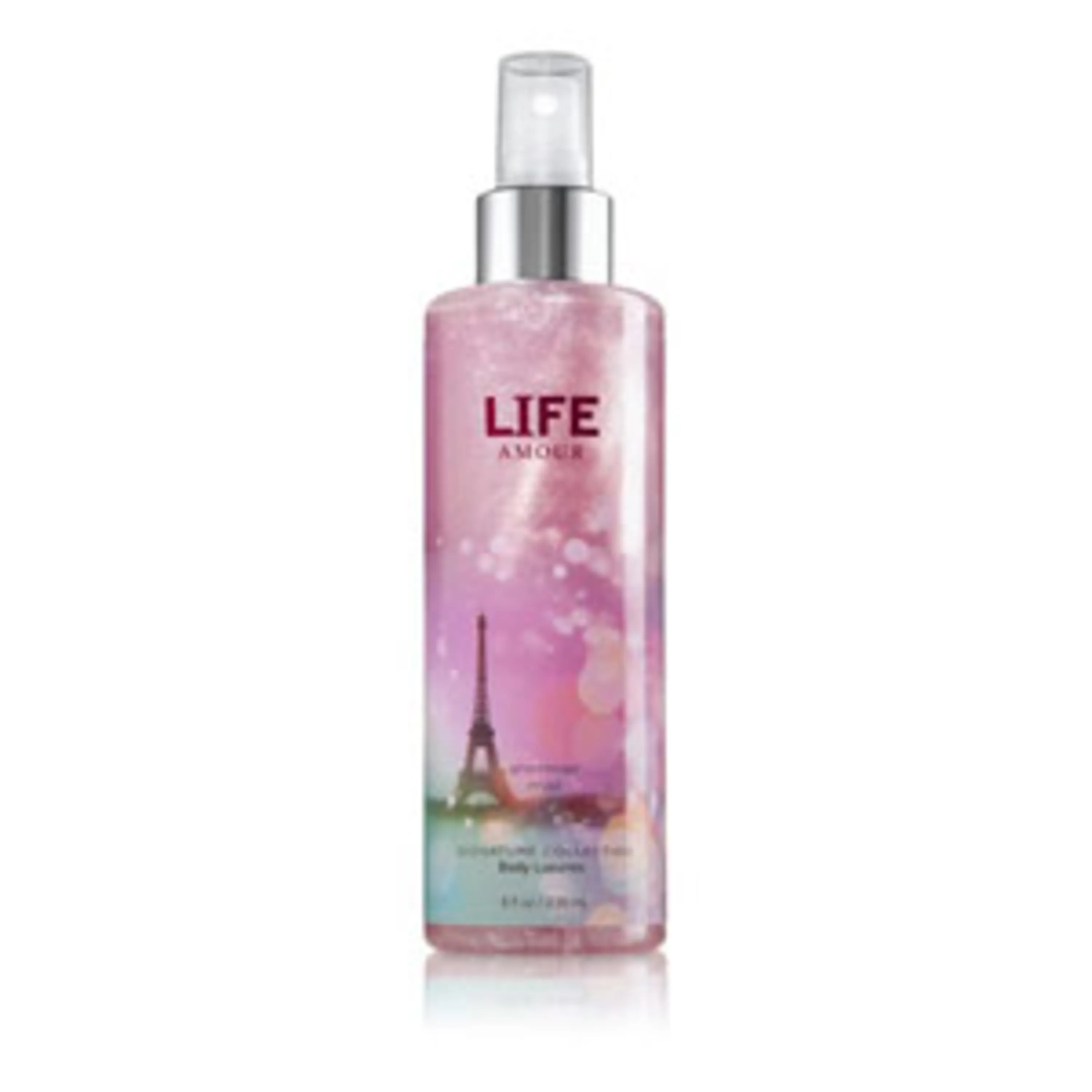 اسپری بادی اسپلش بادی لاکچریز مدل لایف امور اکلیلی 236 میل  body luxuries life amour