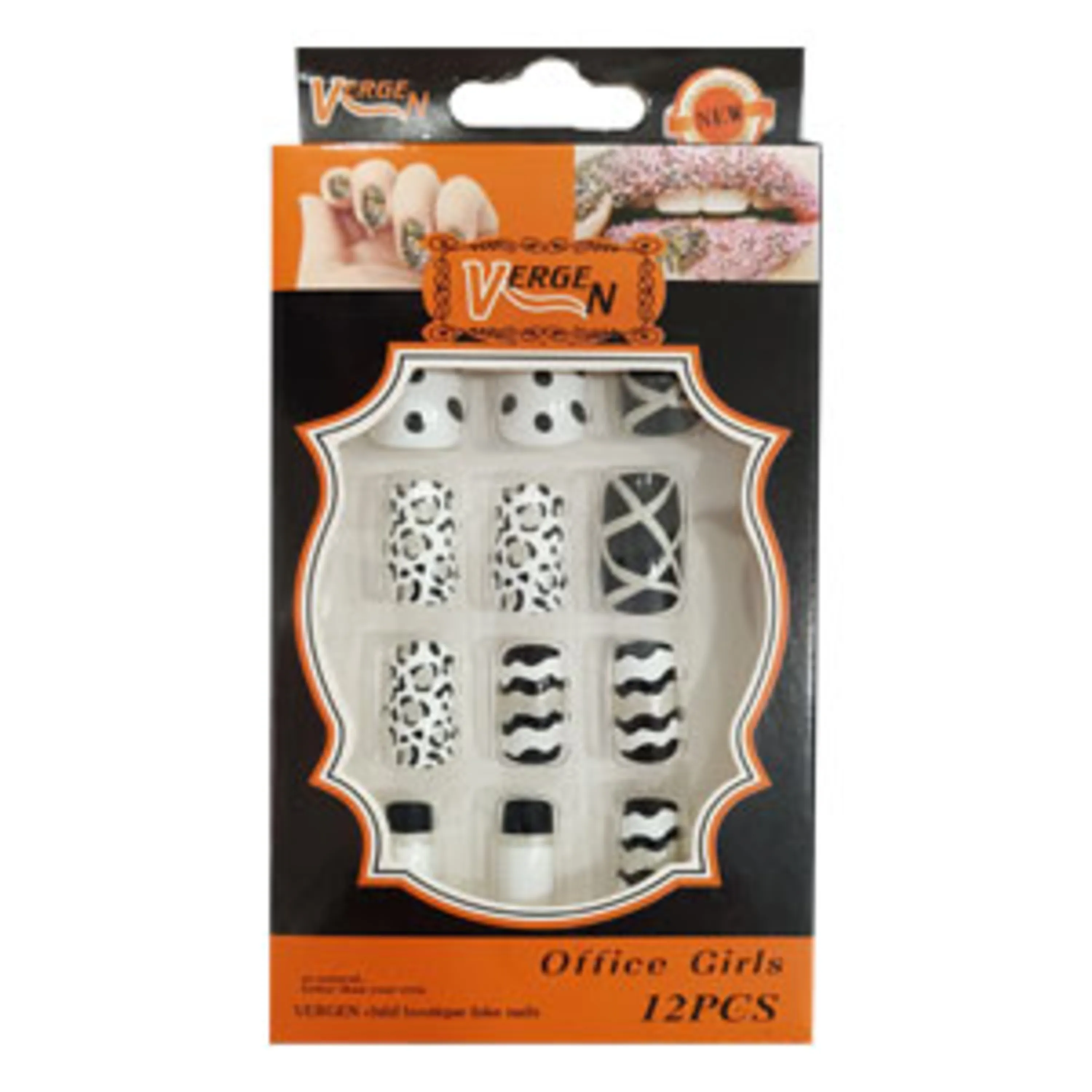 ناخن مصنوعی ورژن vergen  nail  f433