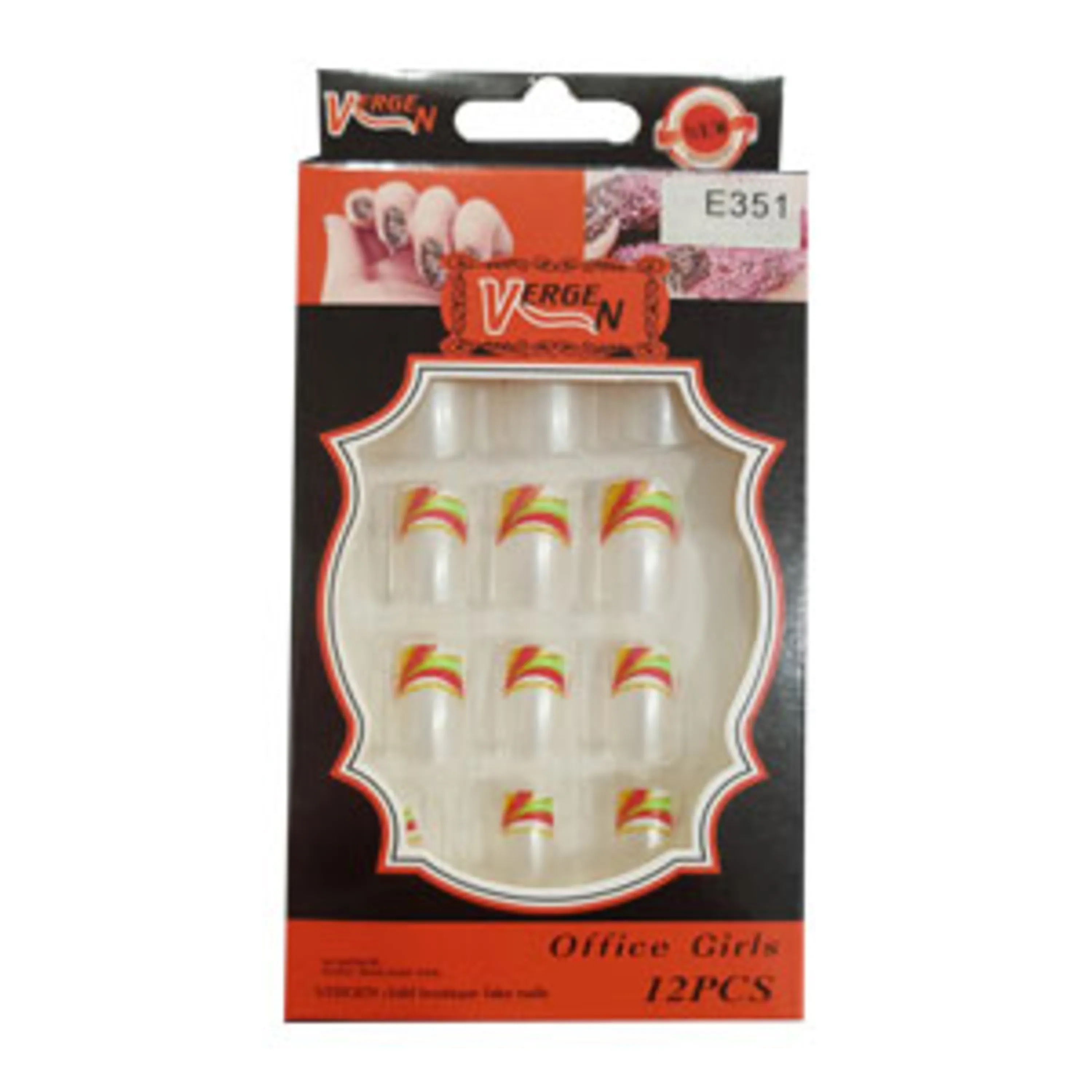 ناخن مصنوعی ورژن vergen  nail  E351