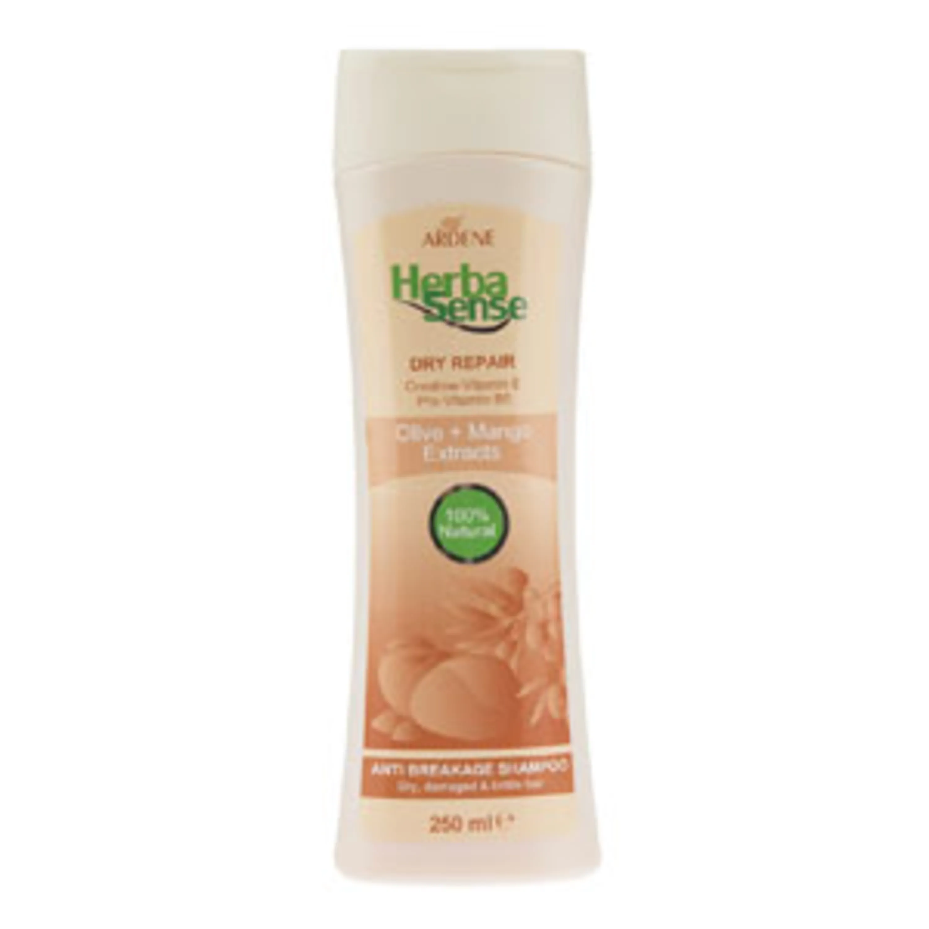 شامپو آردن هربا سنس موهای شکننده و آسیب دیده  250 میل ardene herba sense dry reapair 250 ml
