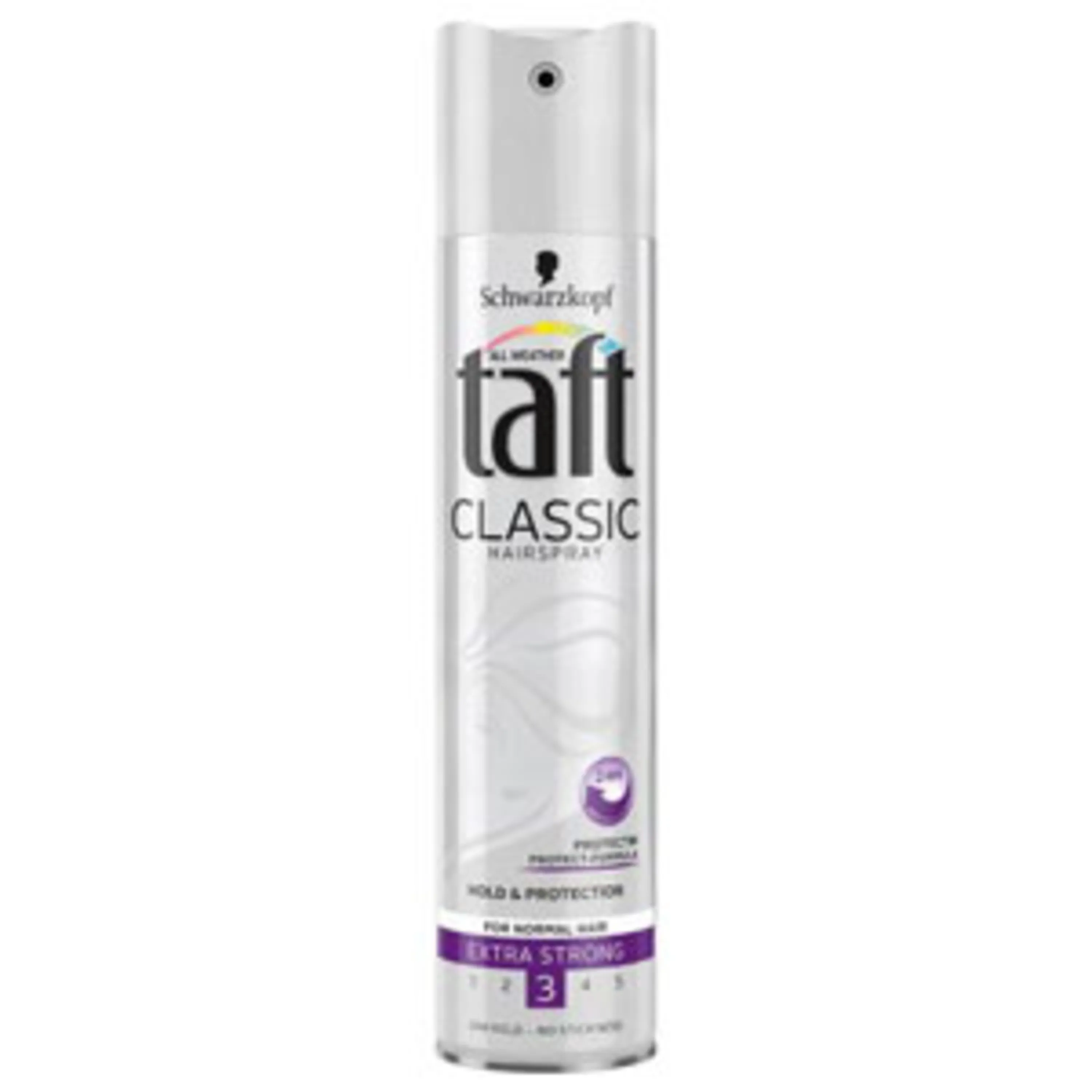 اسپری حالت مو قوی تافت  taft CLASSIC HAIRSPRAY 24H EXTRA STRONG 3 250ml