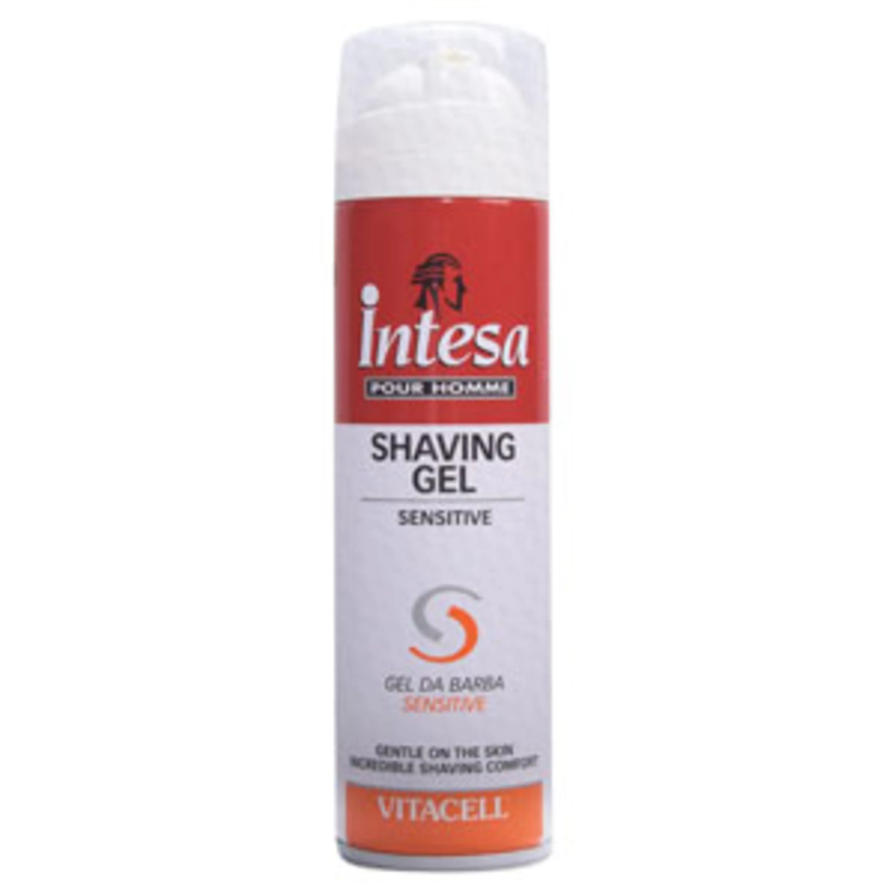 ژل اصلاح مردانه اینتسا ویتاسل 200 میل  Intesa Sensitive Vitacell Shaving Gel 200ml