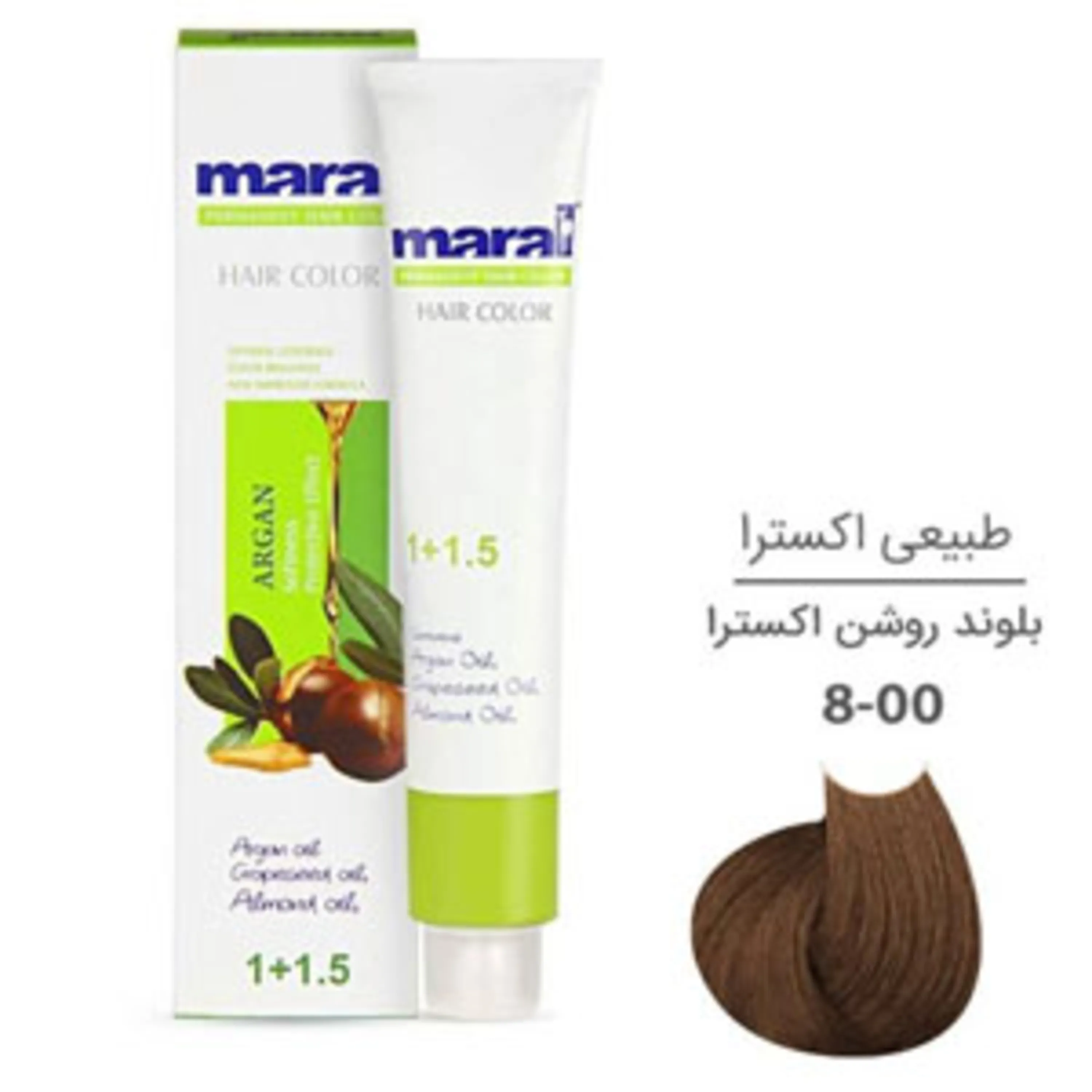 رنگ موی مارال بلوند روشن اکسترا maral hair color intense light blonde 8-00 100ml 8-00