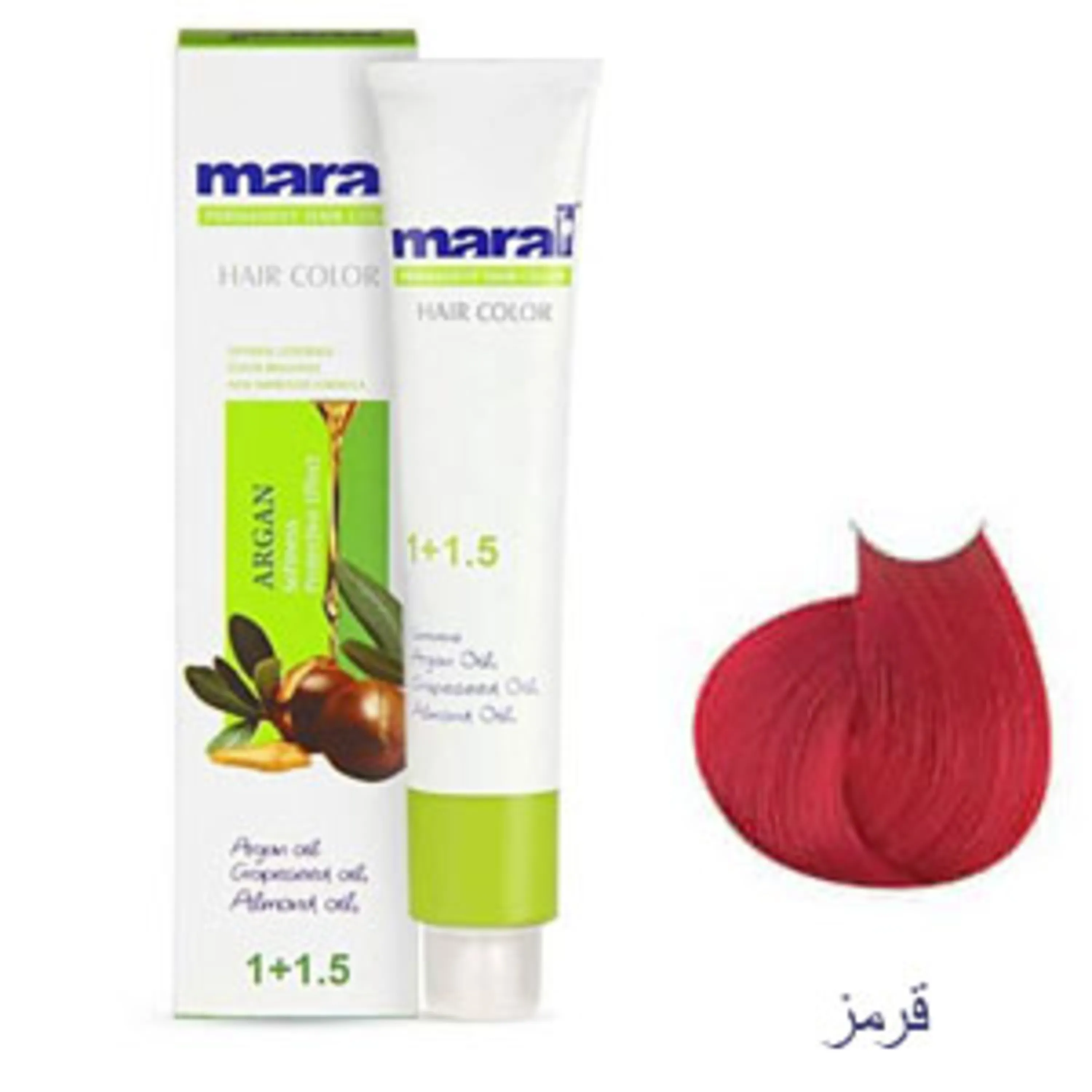 رنگ موی مارال قرمز maral hair color red 100ml