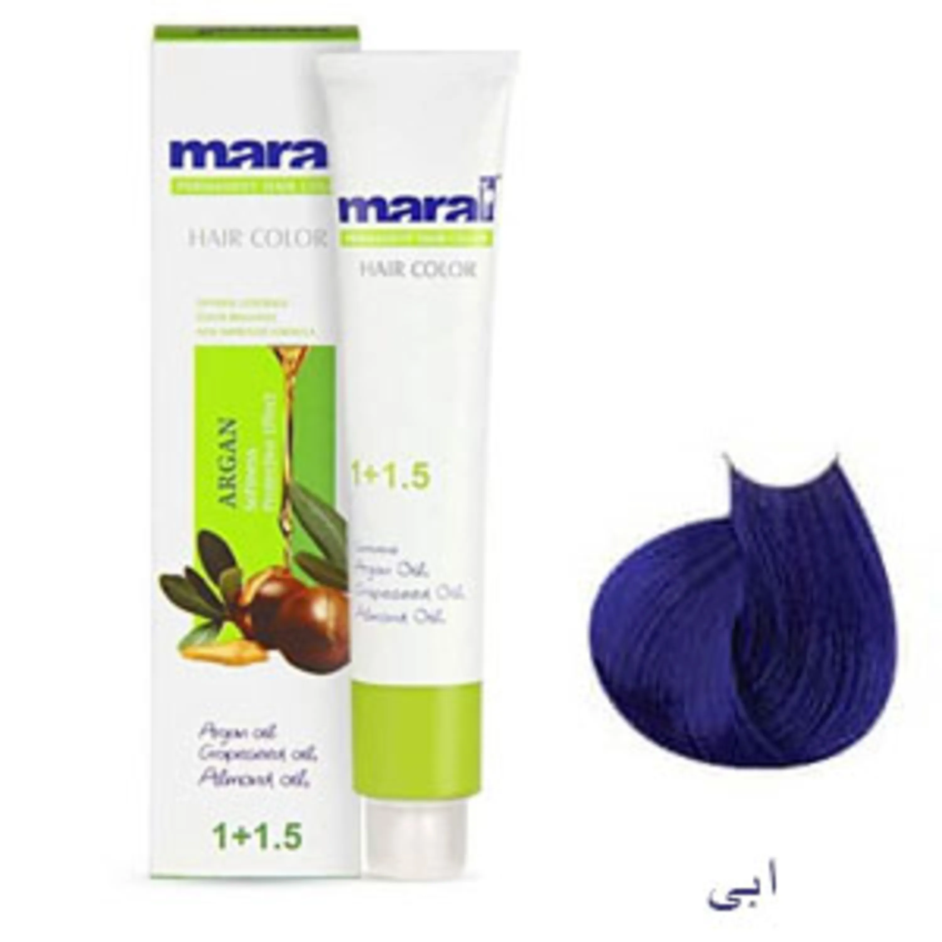 رنگ موی مارال آبی maral hair color blue 100ml