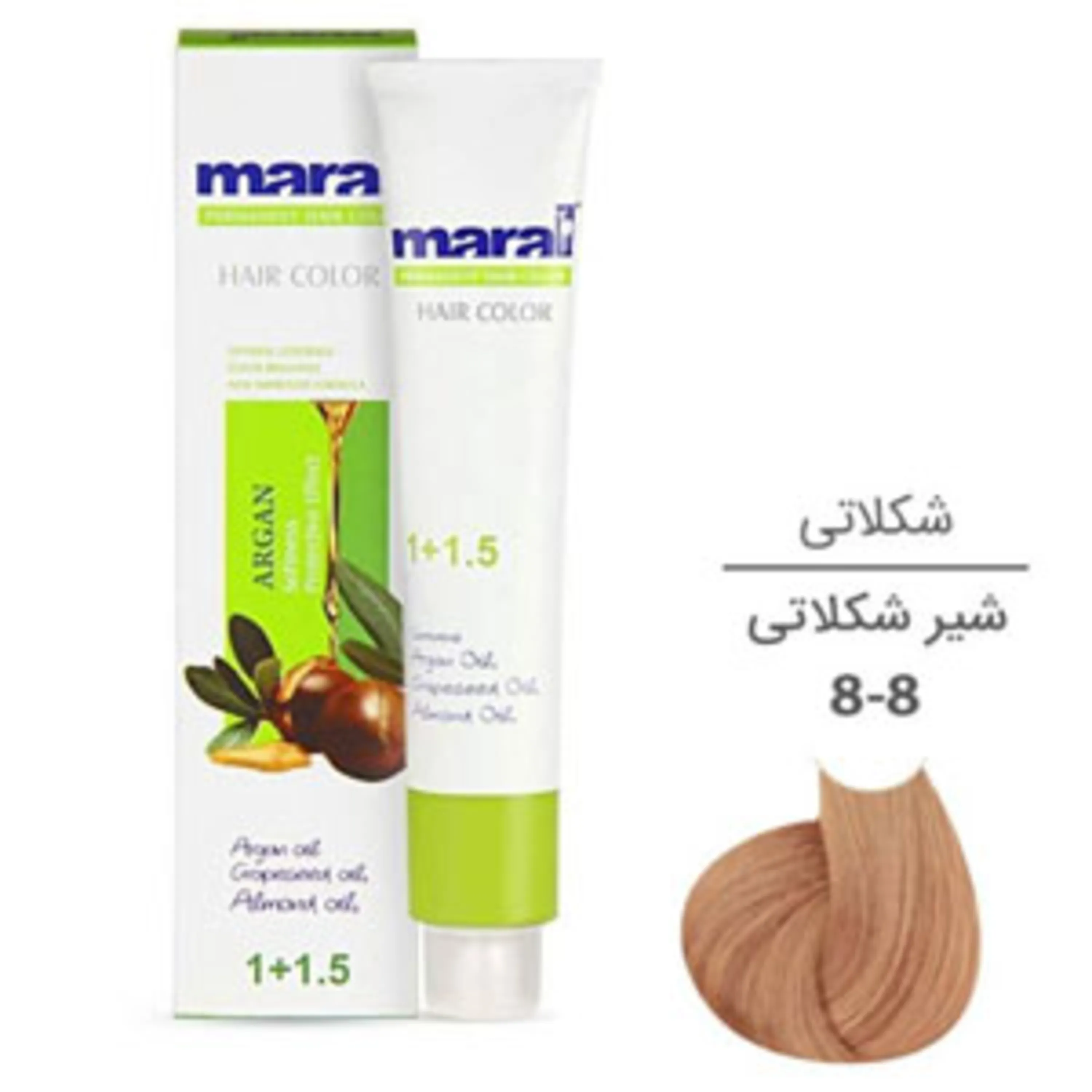 رنگ موی مارال شیر شکلاتی maral haircolor milk chocolate 8-8 100ml 8-8