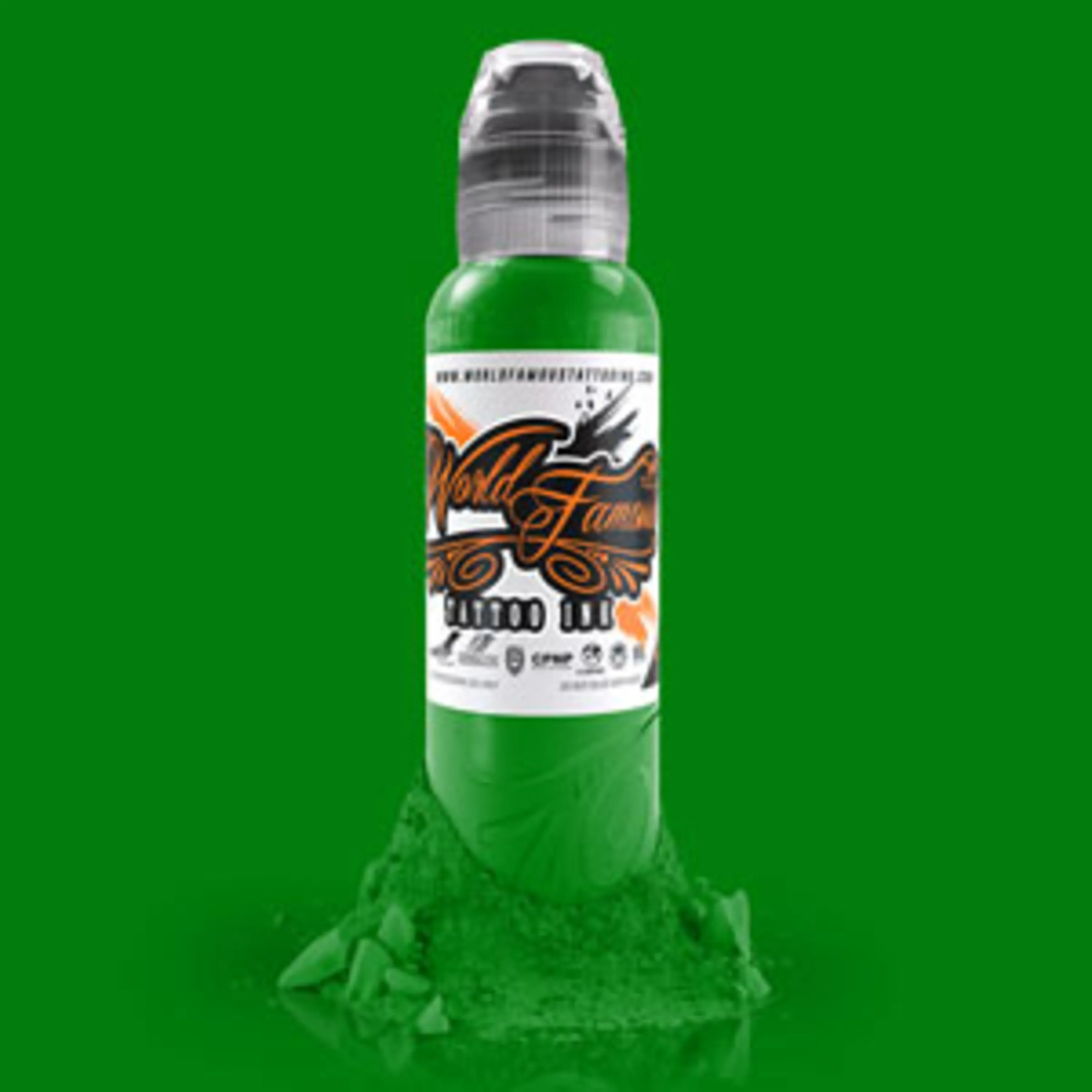 رنگ تاتو ورد فیمس   Guan yu World Famous Tattoo Ink 15ml guan yu