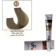 رنگ موی جولای بلوند زیتونی روشن 8.3 july hair color light matt blonde 8.3 100ml gallery0