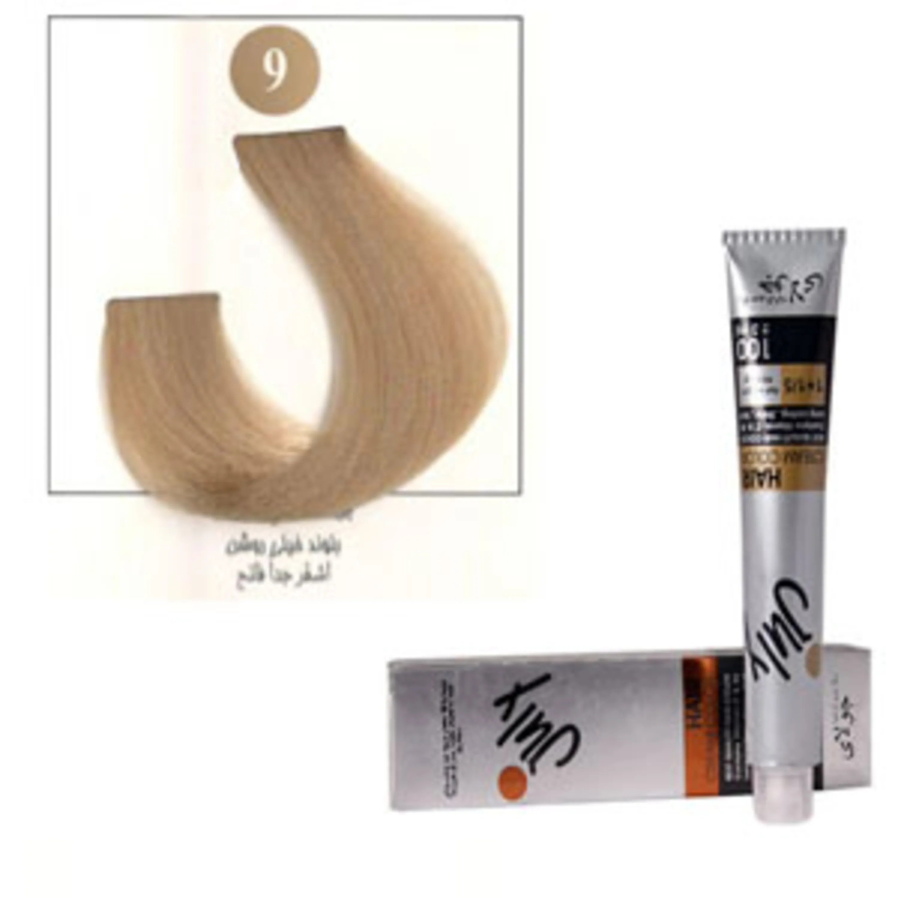رنگ موی جولای بلوند خیلی روشن 9 july hair color extra light blonde 9 100ml