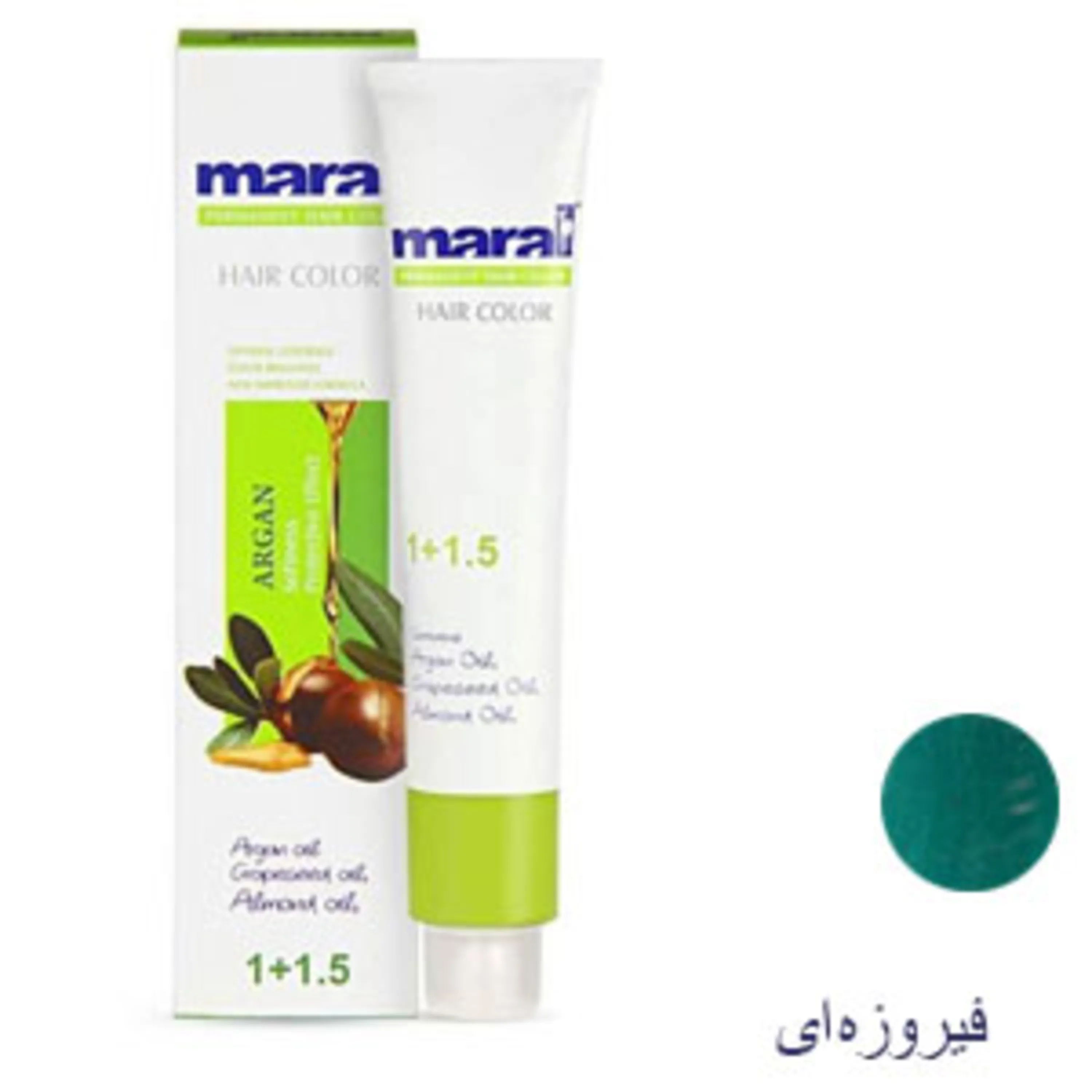 رنگ موی مارال فیروزه ای maral hair color turquise 100ml 