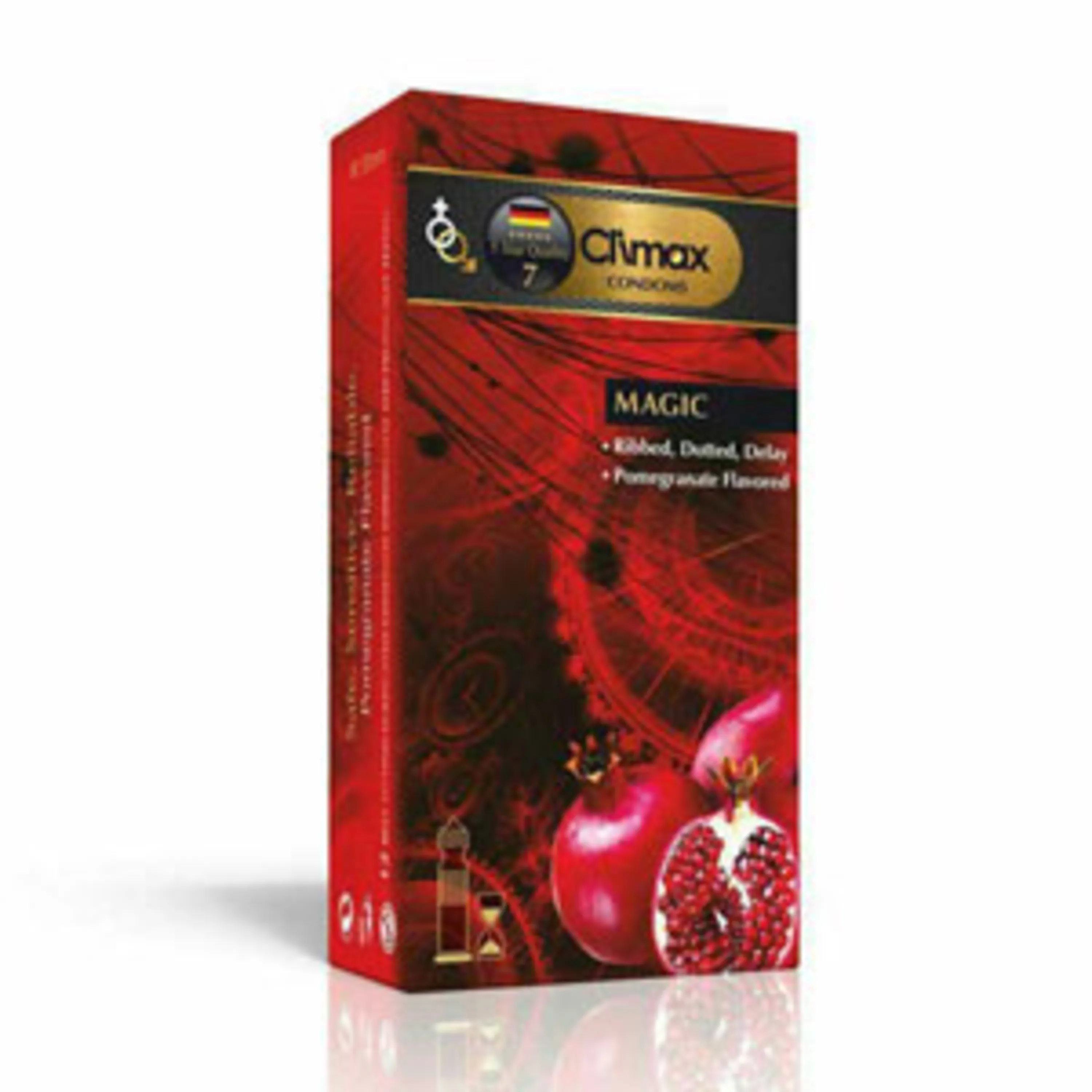 کاندوم کلایمکس تنگ کننده جادویی  و خاردار  12عددی condom climax magic 12best