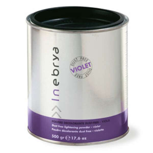 پودر دکلره اینبریا ویولت 500 گرمی Inebrya violet bleaching powder