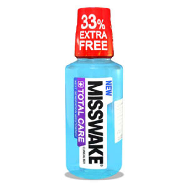 دهان شویه توتال کر میس ویک 400 میل ضد جرم و التهاب miss wake total care mouth wash