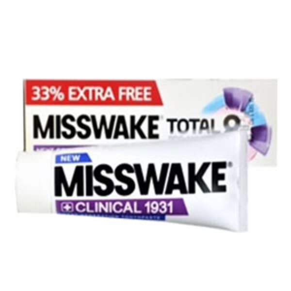 خمیر دندان میس ویک توتال پرو نایت Misswake Total 8 Pro Night Toothpaste 75ml