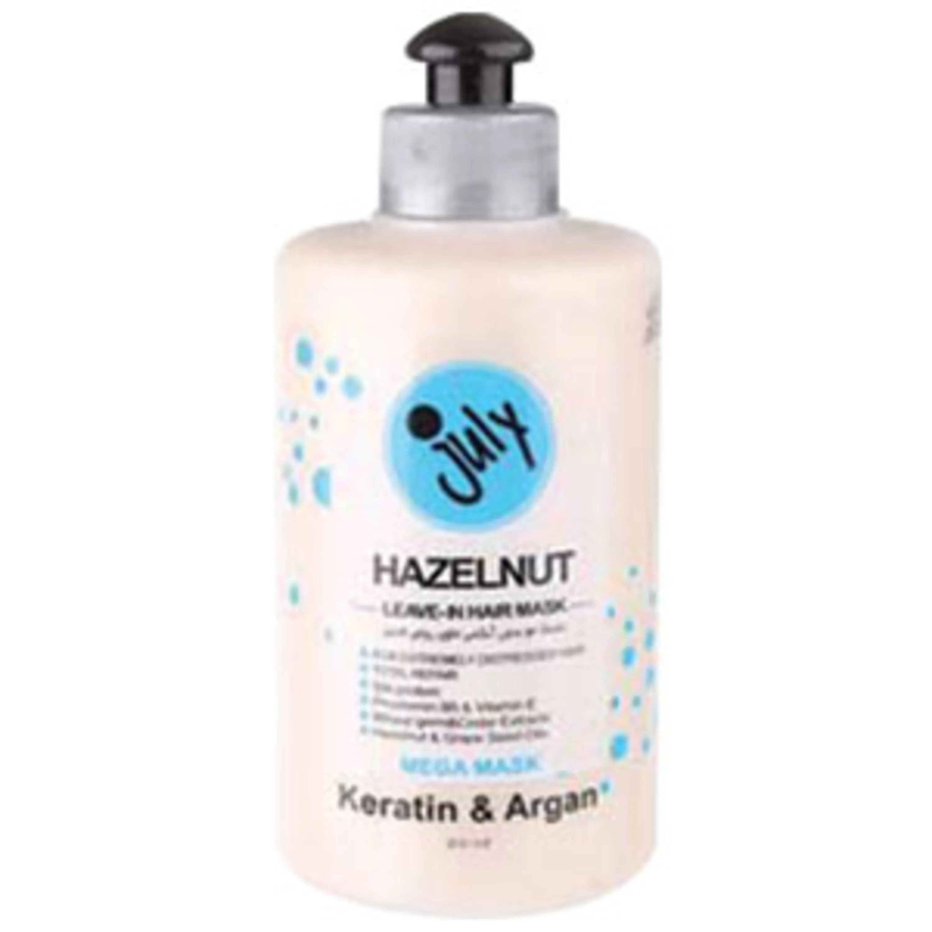 ماسک مو جولای بدون آبکشی تقویت کننده و موهای آسیب دیده حاوی روغن فندقjuly hair mask hazelnut ماسک مو جولای بدون آبکشی تقویت کننده و موهای آسیب دیده حاوی روغن فندق hair mask hazelnut